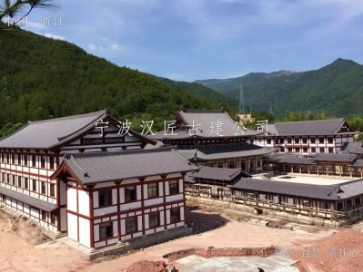 晋中寺院重建工程施工